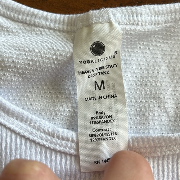 Yogalicious Shelfbra Racerback Tank - Picture 2 of 3